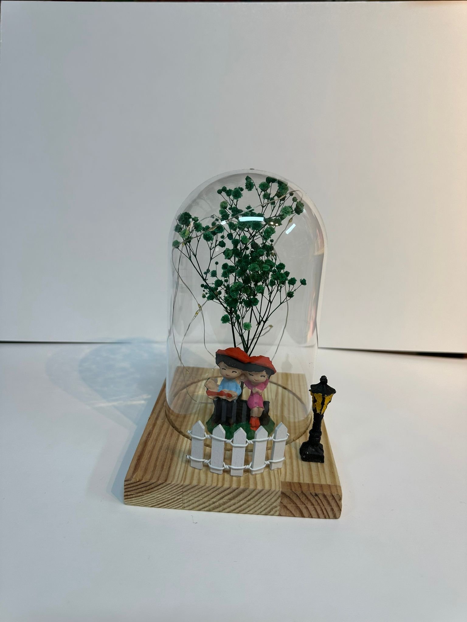 Ahşap hediyelik çiçek